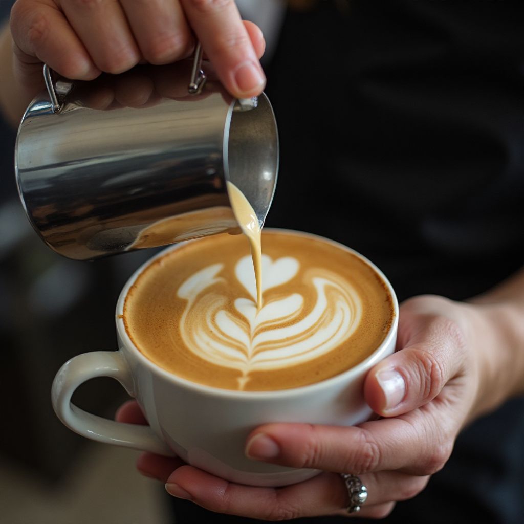 Latte Art Creation